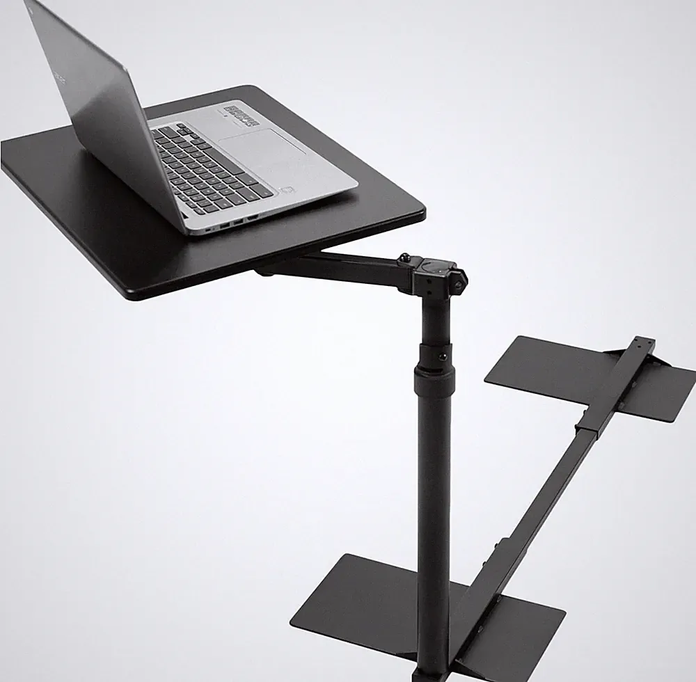 20"Over Couch Swivel Table Laptop Desk Recliner Workstation Adjustable Swing Arm