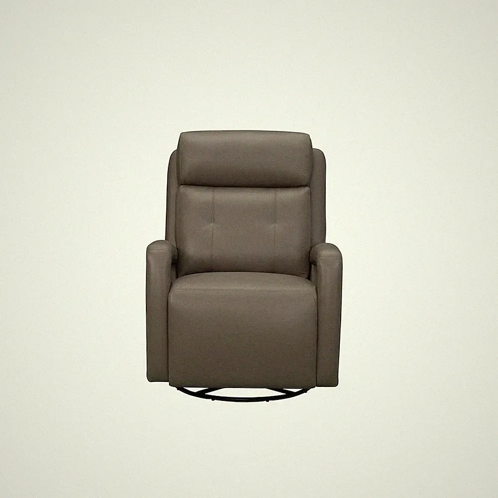 Gilbert Power Swivel Glider Recliner Power Head Rest & Power Lumbar